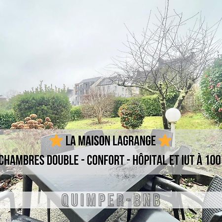 Maison Lagrange - 4 Chambres Quartier Iut Hopital Quimper Esterno foto